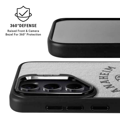 NHL Anaheim Ducks Black Text Galaxy S25 Ultra Kickstand Case